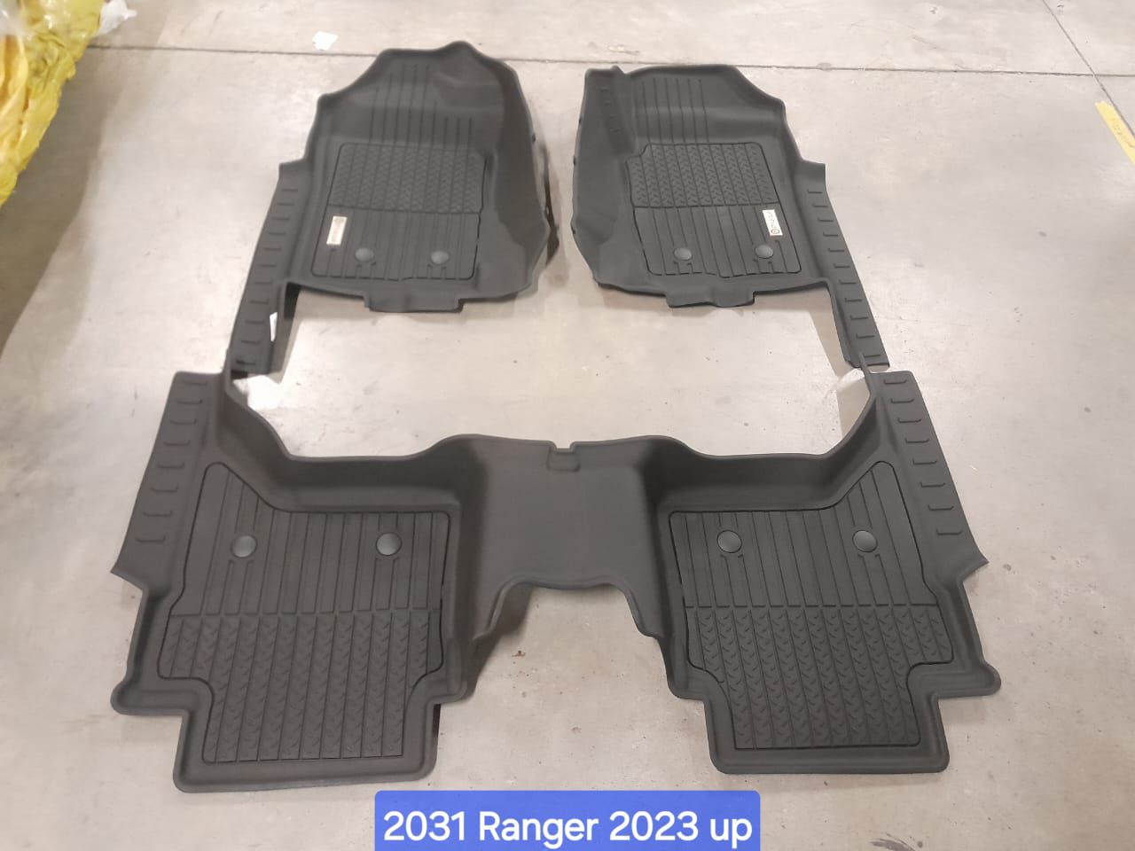 Rubber Mats - Ford Ranger Next Gen